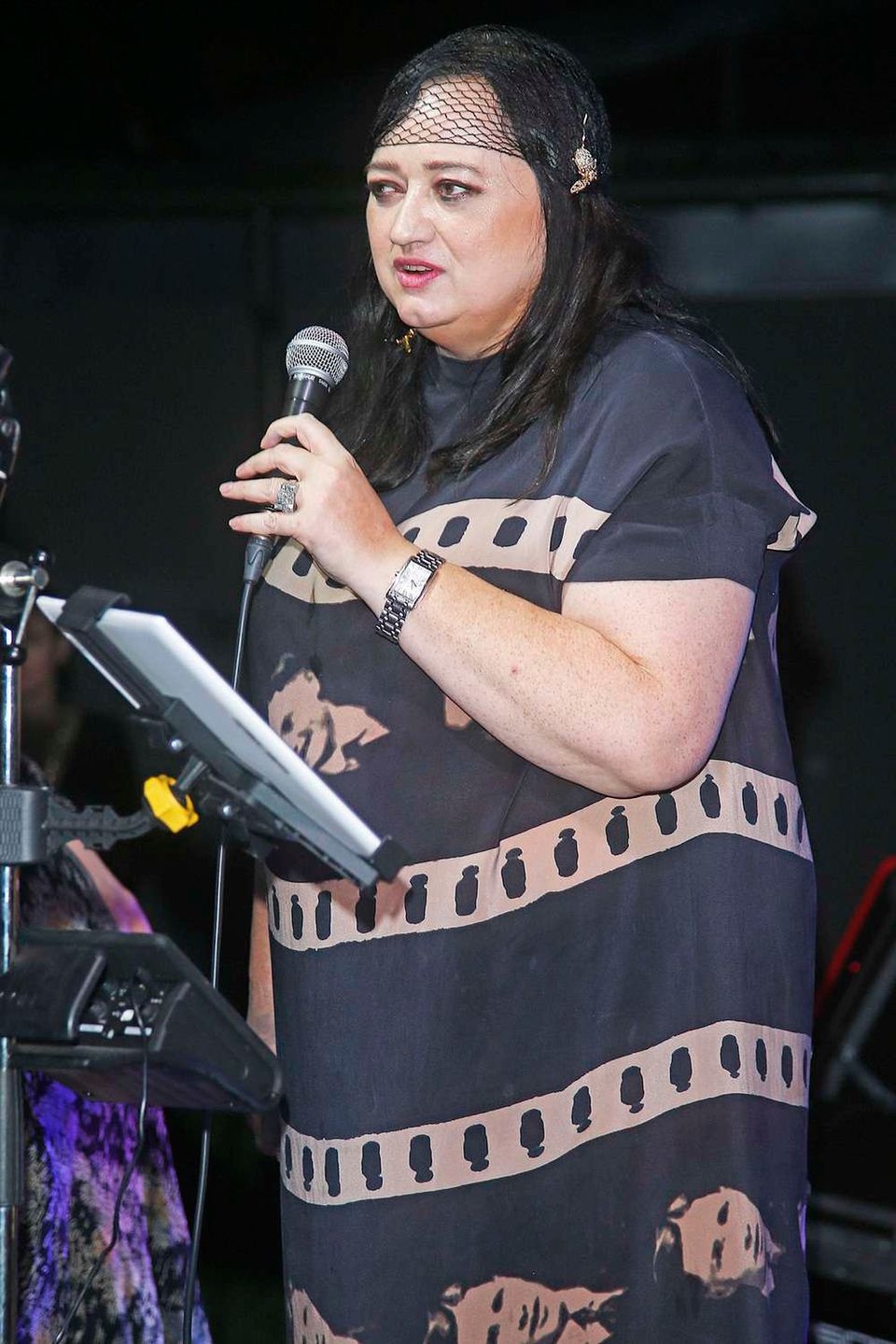 Gosia Baczyńska podczas jubileuszu