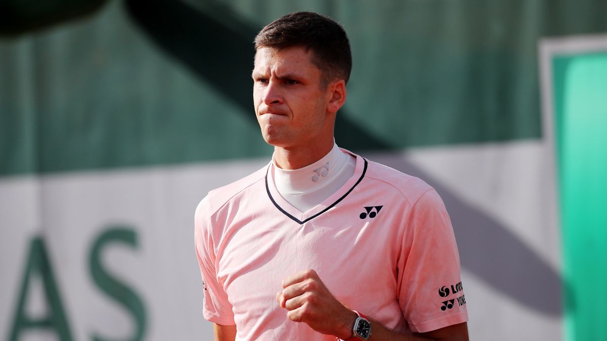 PAP/EPA / MARTIN DIVISEK / Na zdjęciu: Hubert Hurkacz