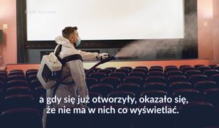 Czarny rok dla światowego kina. Przez pandemię nie ma co oglądać