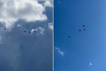 "Dzień, na który czekaliśmy od lat". Pierwsze F-35 nad Polską