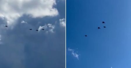 "Dzień, na który czekaliśmy od lat". Pierwsze F-35 nad Polską