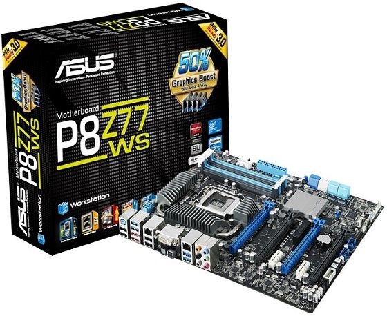 ASUS P8Z77 WS płyta gł&oacute;wna opakowanie zdjęcie