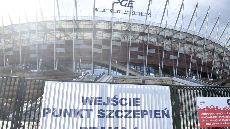 Warszawa. W środę nie ma już kolejek do szczepień na Stadionie Narodowym