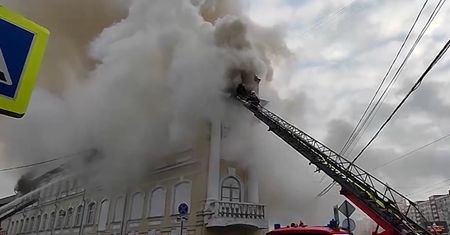 Pożar szpitala wojskowego w Rosji. Leczyli się tam poborowi