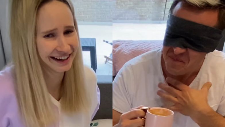 Kamil z Psycho Couple pije mleko z piersi Oli