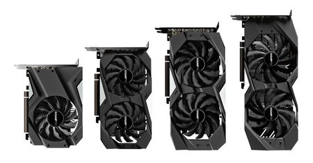 GeForce GTX 1650 - przegląd modeli Gigabyte