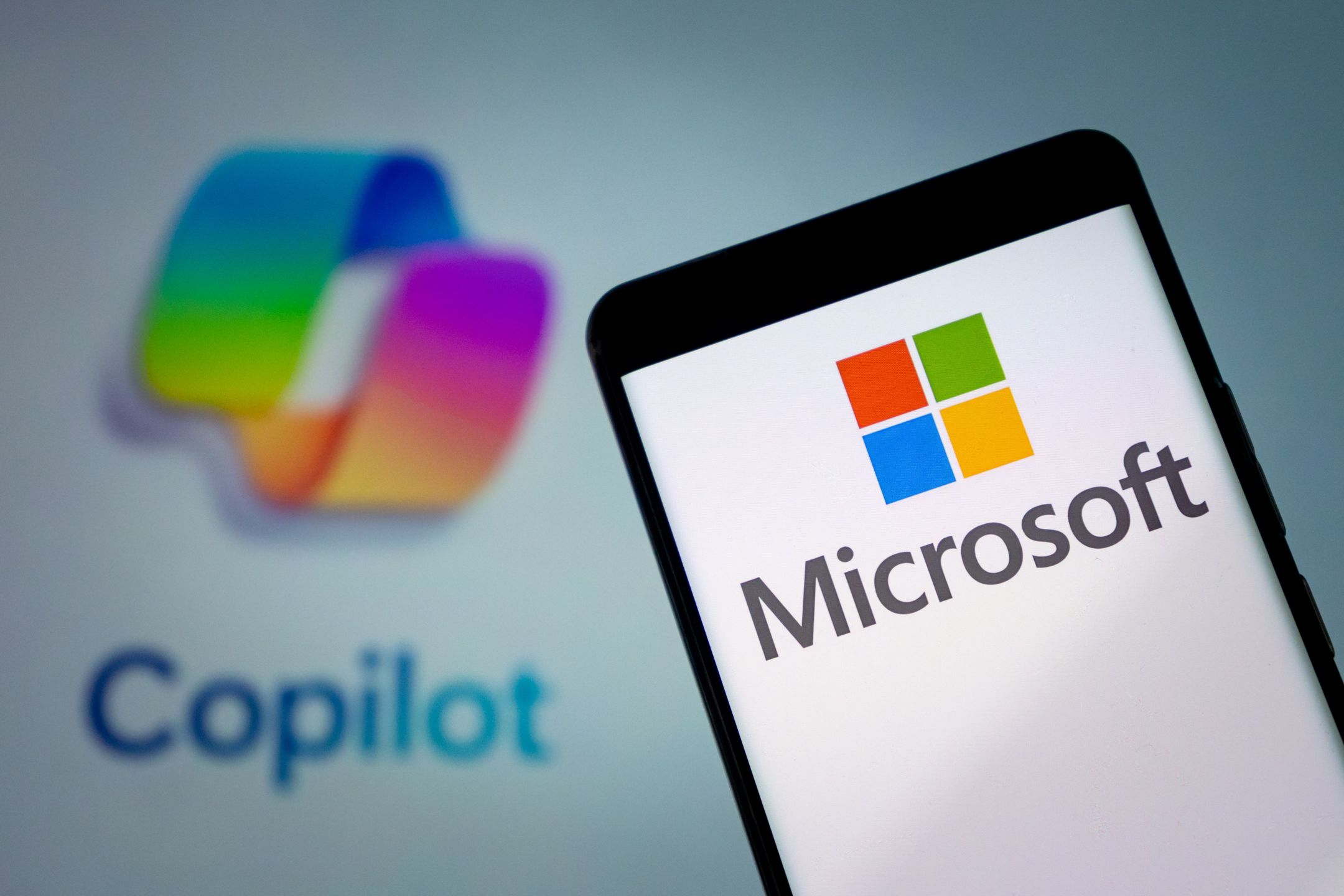 BEIJING, CHINA - NOVEMBER 10 2025: Screens show the logo of Microsoft and its AI service Copilot. (Photo credit should read LI HONGBO / Feature China/Future Publishing via Getty Images)
