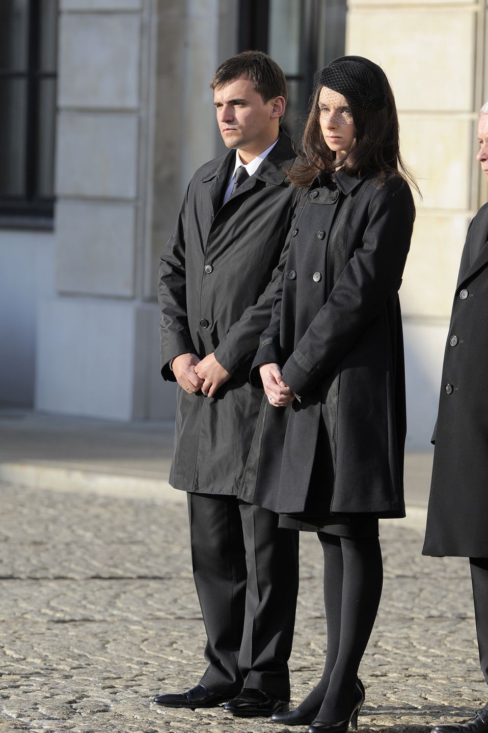 Marta Kaczyńska z drugim mężem, Marcinem Dubienieckim