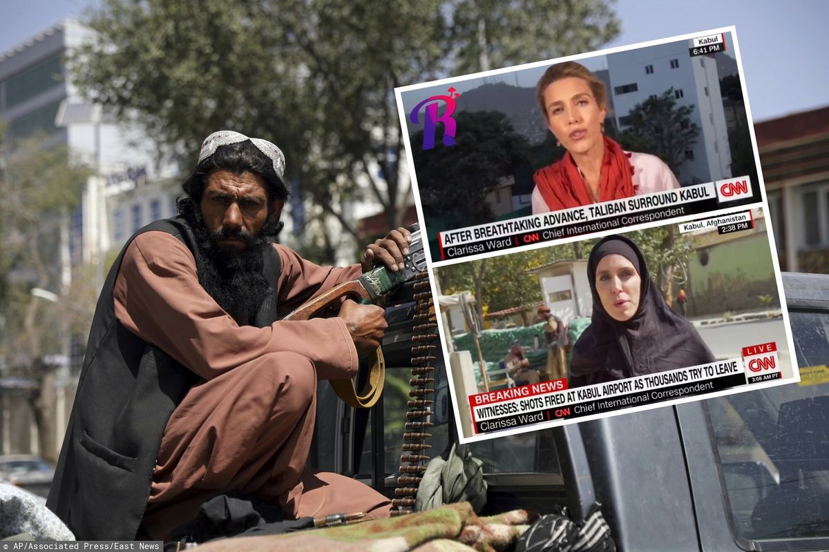 Kabul. Dwie relacje dziennikarki CNN. Znamienna zmiana 