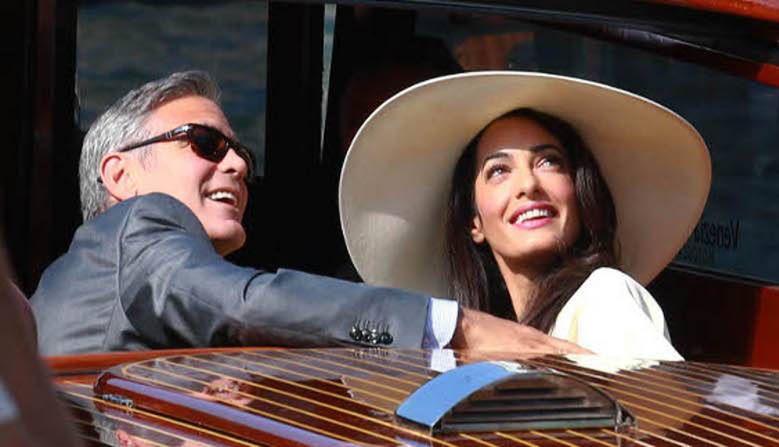 George Clooney i Amal Alamuddin rejestrowali swój ślub w Wenecji. To zwieńczenie ich ślubu!