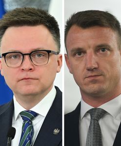 Wyprosił go Hołownia. Poseł ma za sobą incydent, miał obrażać policjantów