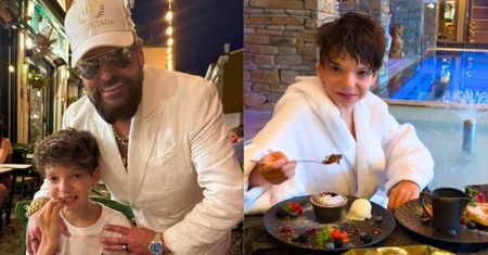 Rutkowski Junior kończy wakacje jak "mały książę". "Wspaniale go wychowujecie"