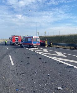 Śmiertelny wypadek pod Olsztynkiem. Kierowca zginął na miejscu