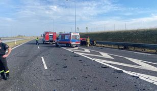 Śmiertelny wypadek pod Olsztynkiem. Kierowca zginął na miejscu