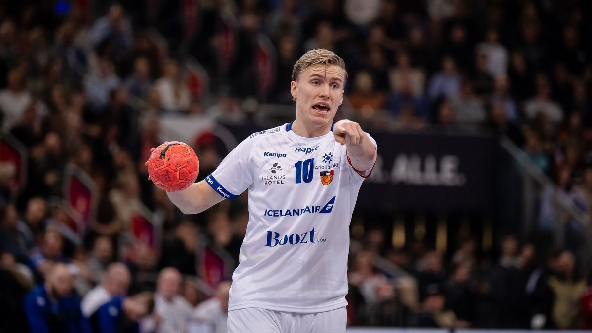 Getty Images / Marvin Ibo Guengoer - GES Sportfoto / Na zdjęciu: Gisli Thorgeir Kristjansson