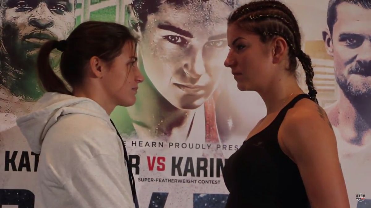 Katie Taylor [L] vs Karina Kopińska [P]