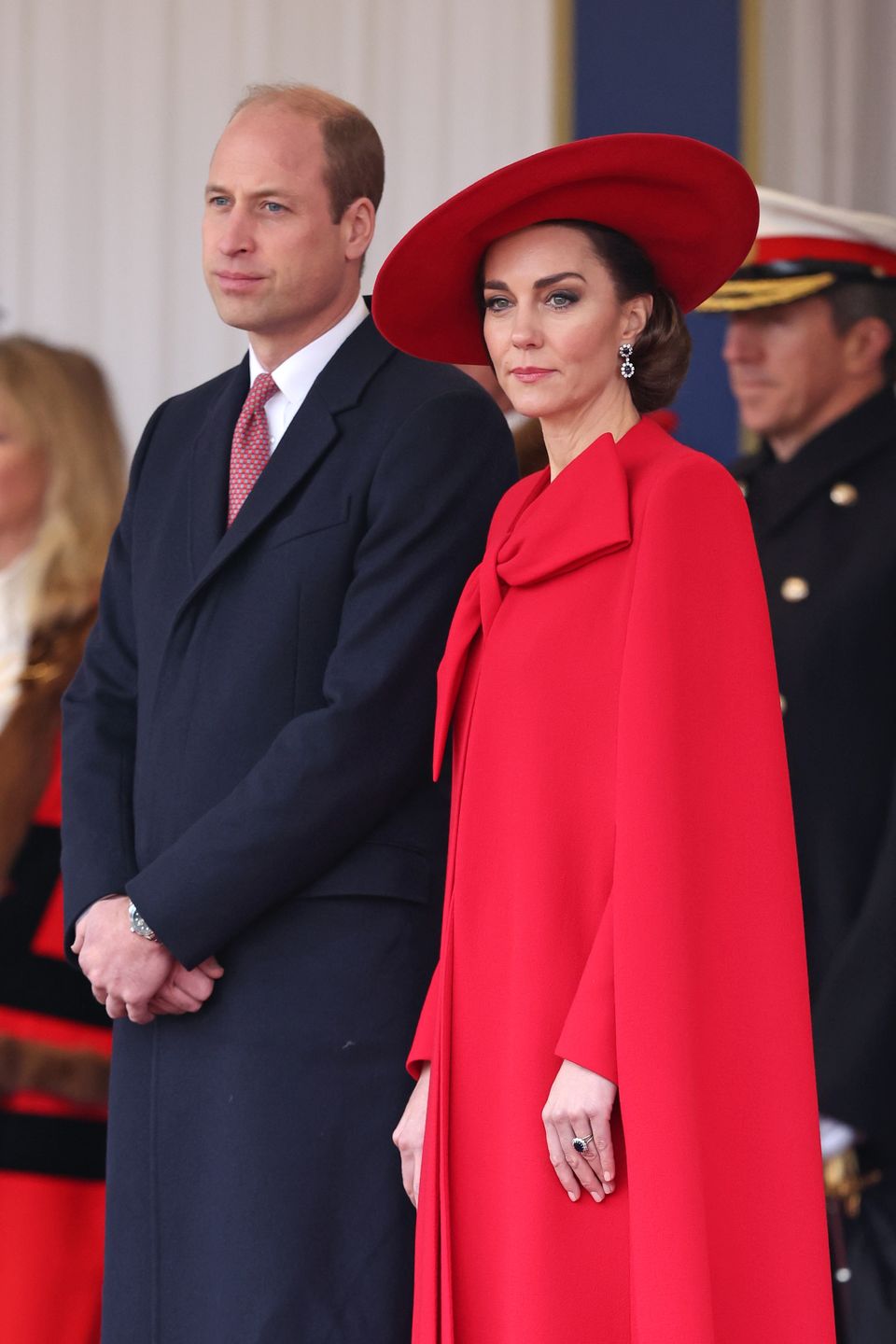 Kate i William przybywają na spotkanie z prezydentem Korei Południowej i jego żoną