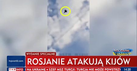 Wojna na Ukrainie. Tak działa dezinformacja. TVP Info pokazała nieprawdziwe nagranie