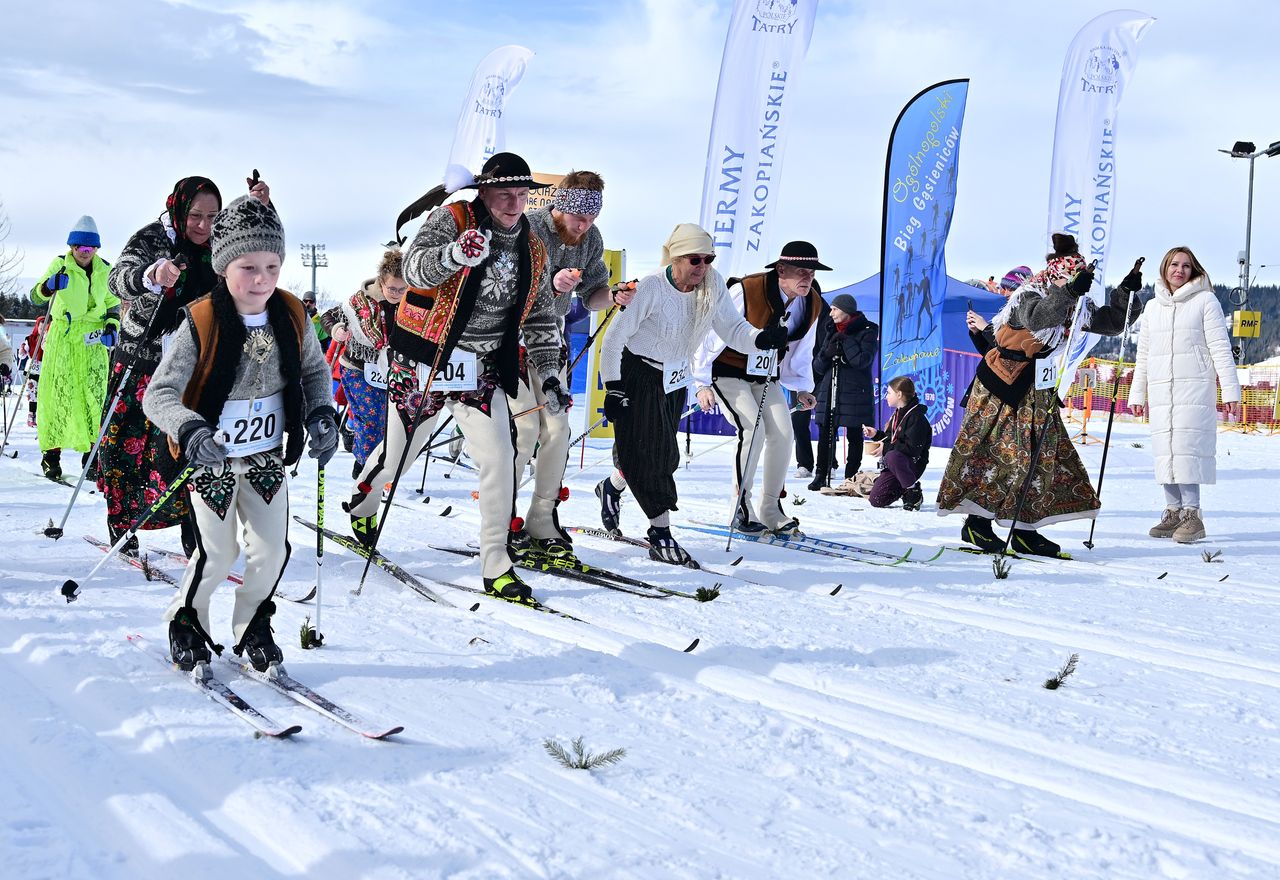 Zakopane: 41. Bieg Gąsieniców. Nowa formuła i rekordowa frekwencja