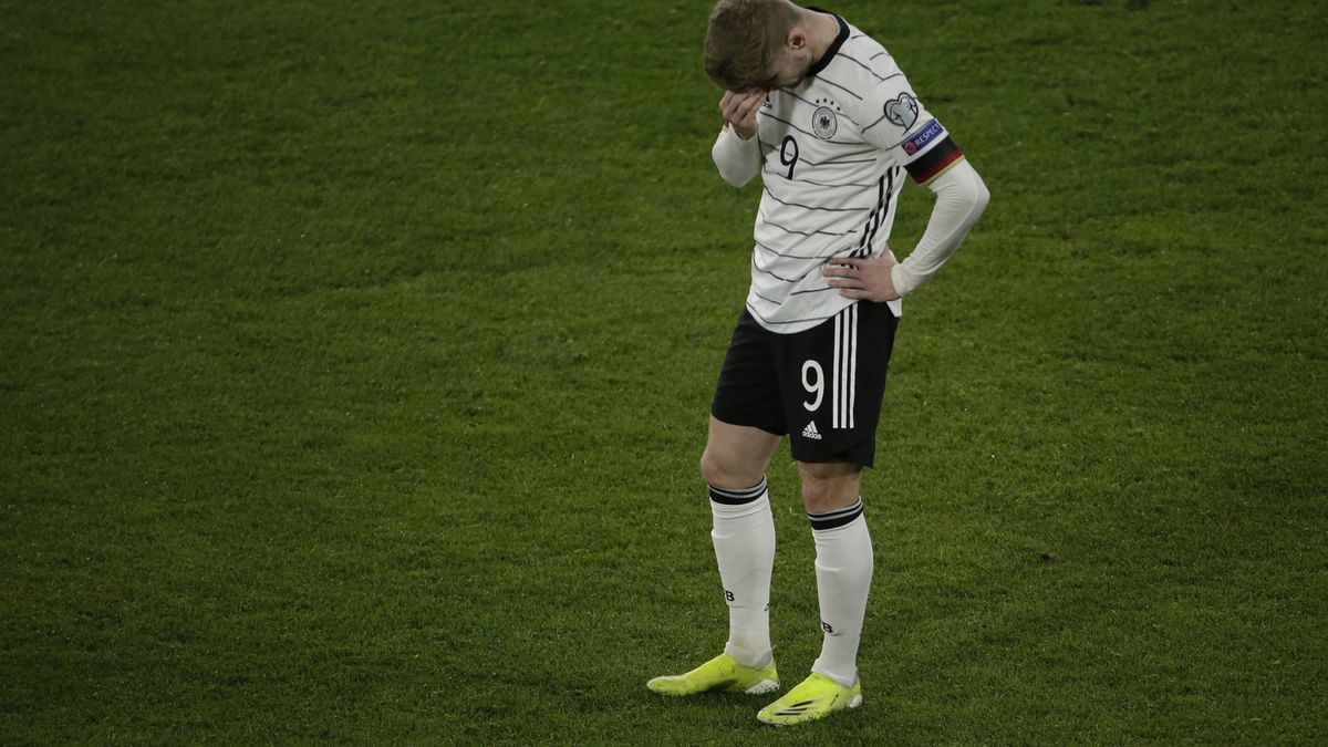 PAP/EPA / THILO SCHMUELGEN / Na zdjęciu: Timo Werner