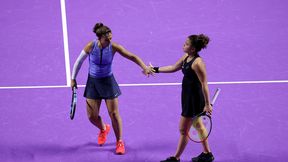 Niespodzianka w WTA Finals! Turniejowe "jedynki" zastopowane