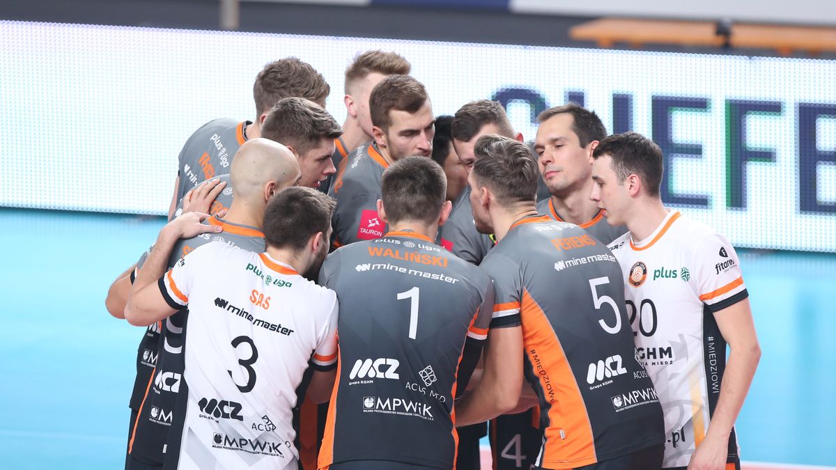 WP SportoweFakty / Anna Klepaczko / Na zdjęciu: siatkarze Cuprum Lubin