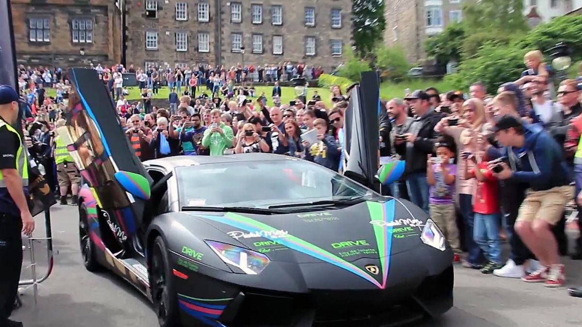 Stawka Gumball 3000 2014 na starcie 1