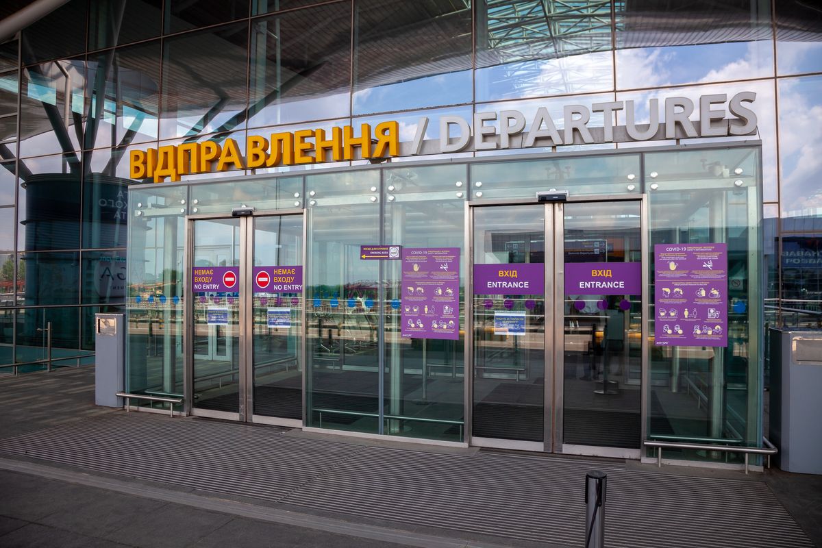 Lotnisko w Kijowie funkcjonuje normalnie