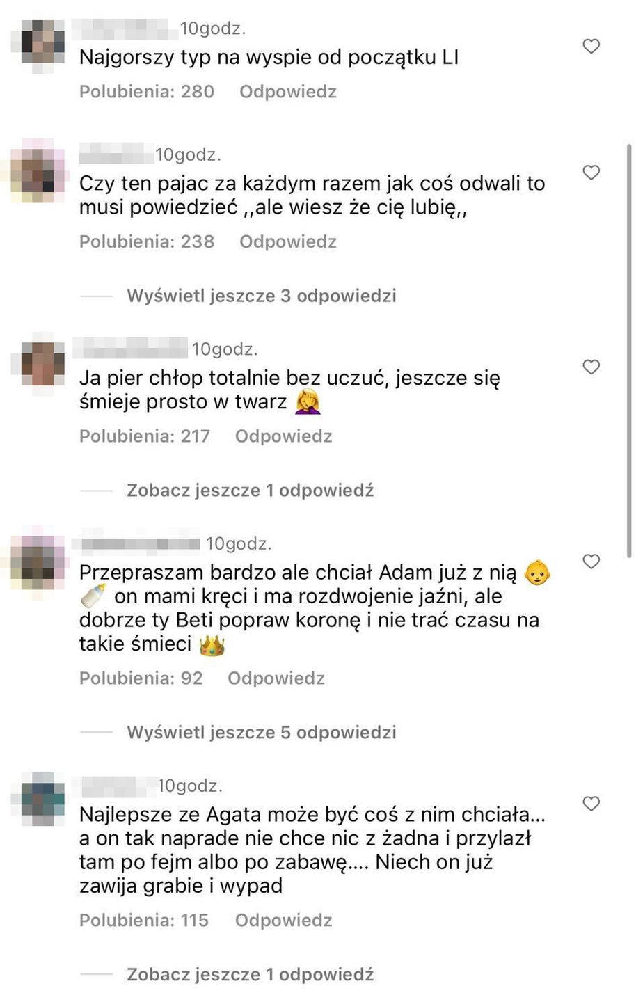 Drama w "Love Island". Internauci reagują na wybuch namiętności między Adamem i Agatą