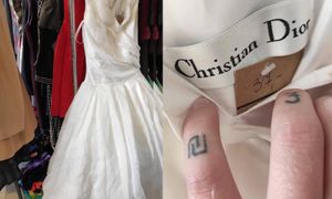 Kupili w lumpeksie sukienkę za 30 zł. Sprzedali ją za ponad 12 tys. zł