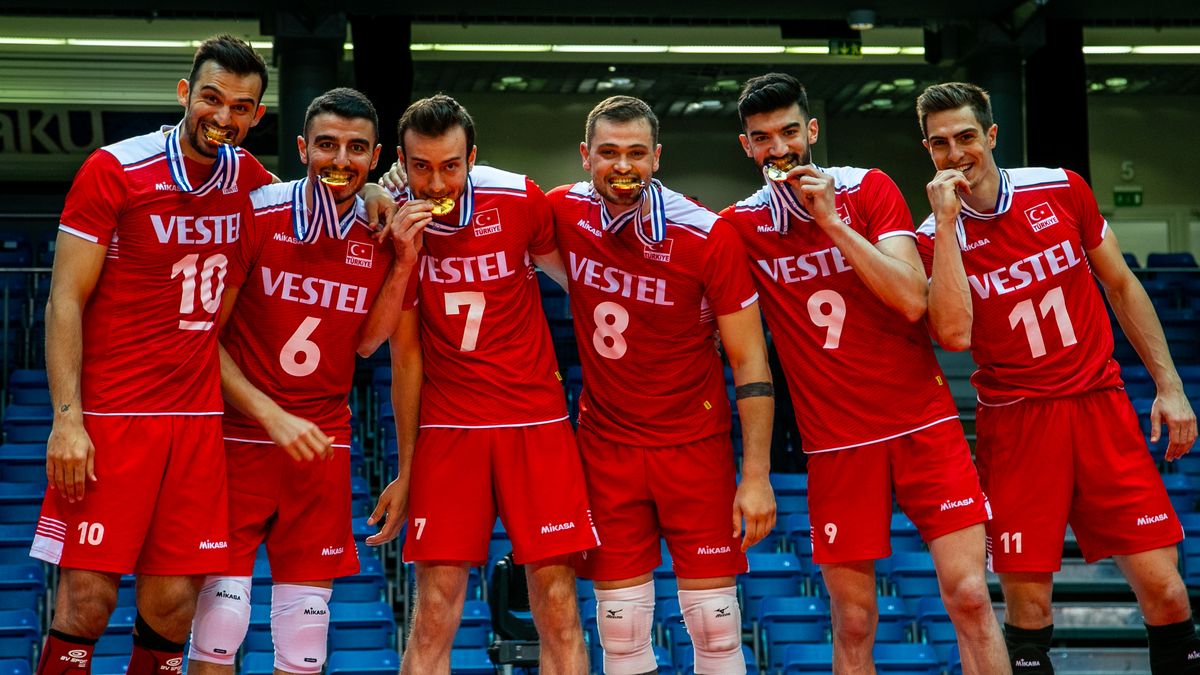 Materiały prasowe / FIVB / Na zdjęciu: siatkarze reprezentacji Turcji