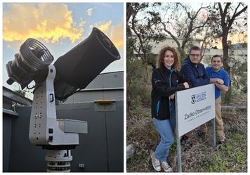 Polski teleskop w Australii. Eksperci POLSA z misją w Zadko Observatory