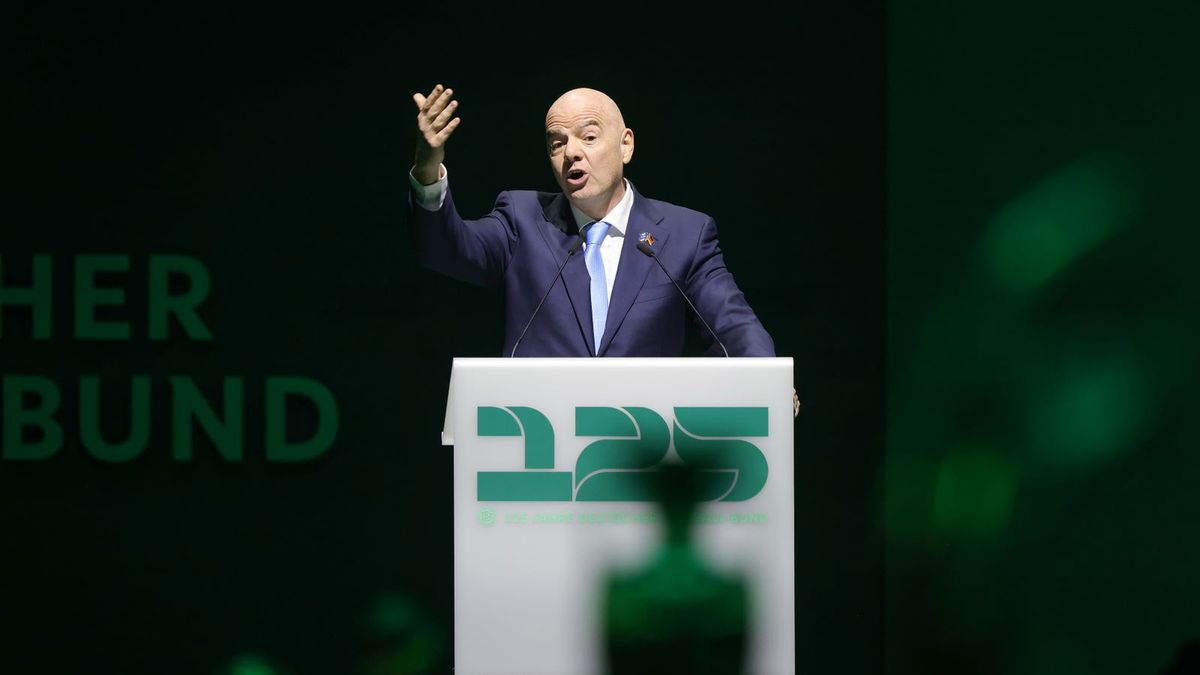 Getty Images / Photo by Ralf Ibing - firo sportphoto/Getty Images / Na zdjęciu: Gianni Infantino