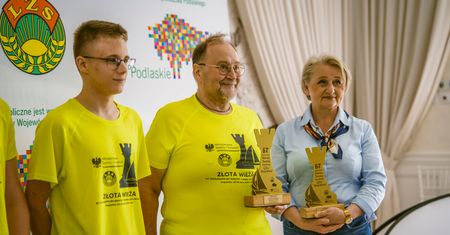 Augustów: Zakończył się najstarszy turniej organizowany przez LZS "Złota Wieża" w szachach. Na podium Hańcza Suwałki. Wygrał Hetman Koszalin
