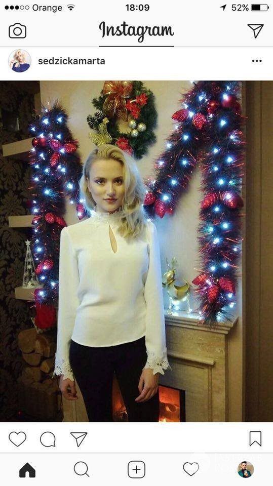 Marta Sędzicka - święta 2016, Wigilia zdjęcia