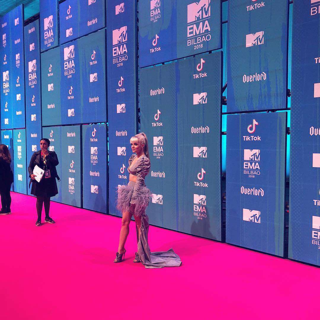 Margaret za kulisami gali MTV EMA 2018