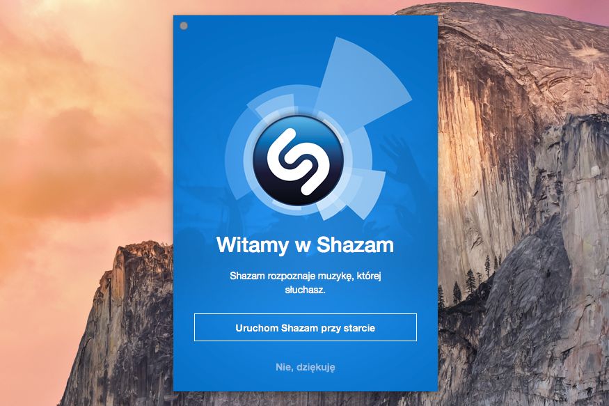 Shazam rozpozna piosenki, które „usłyszy” Mac