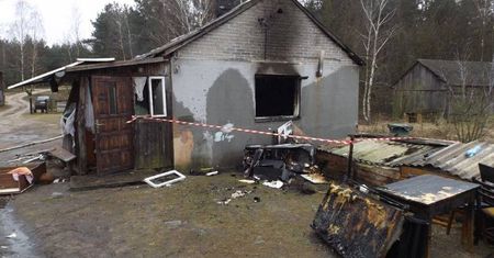 Wybuch gazu w Giżycach. Jedna osoba w szpitalu