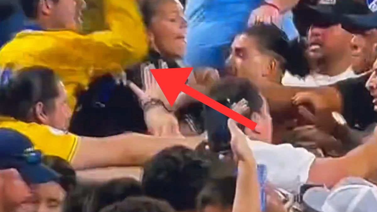 Kibic uderzył Darwina Nuneza