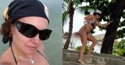 Była żona Marcina Prokopa prezentuje wyćwiczoną sylwetkę w panterkowym BIKINI (FOTO)