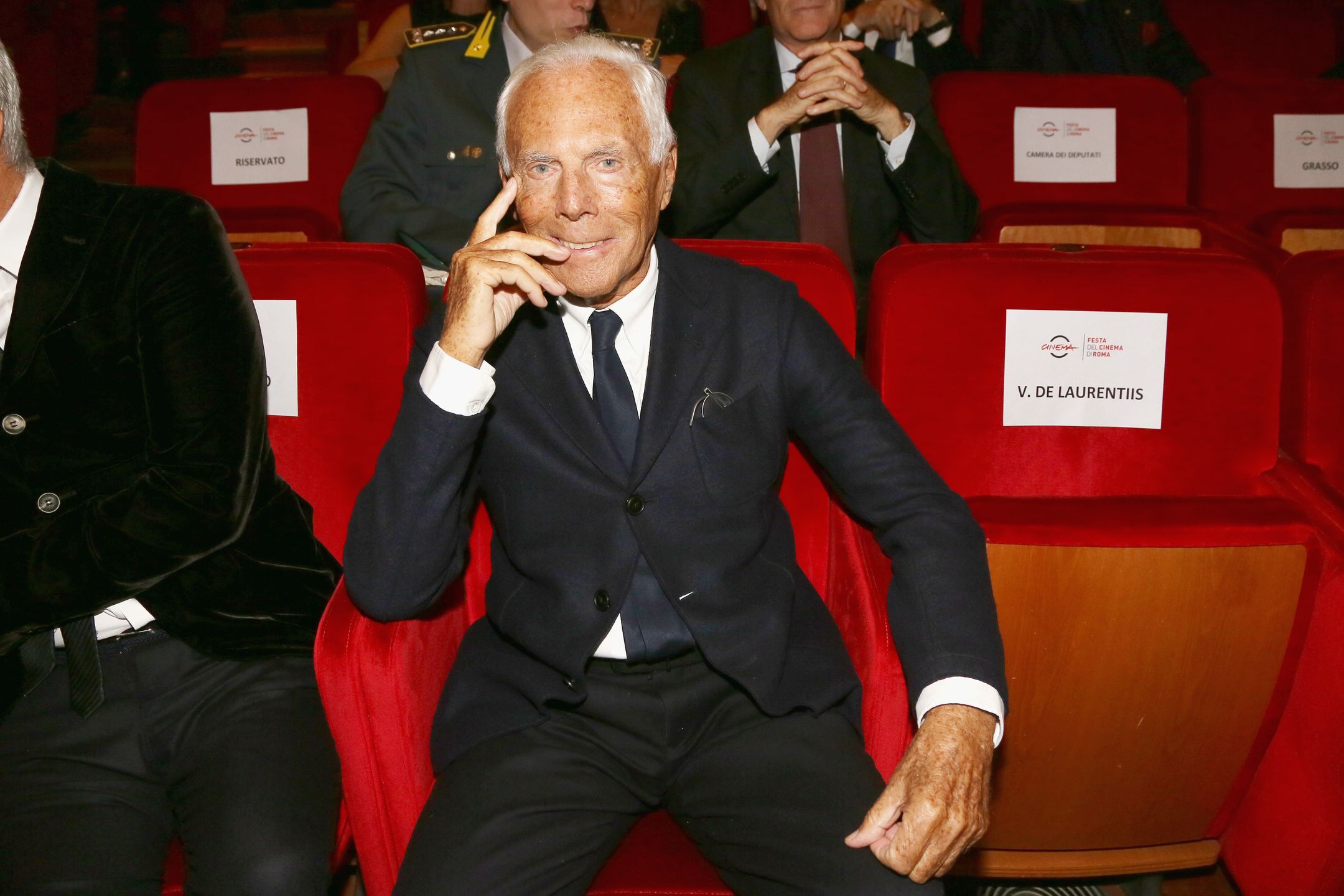 Giorgio Armani w Rzymie (2018)