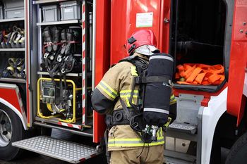 Cigacice: Pożar w laboratorium fabryki Rockwool