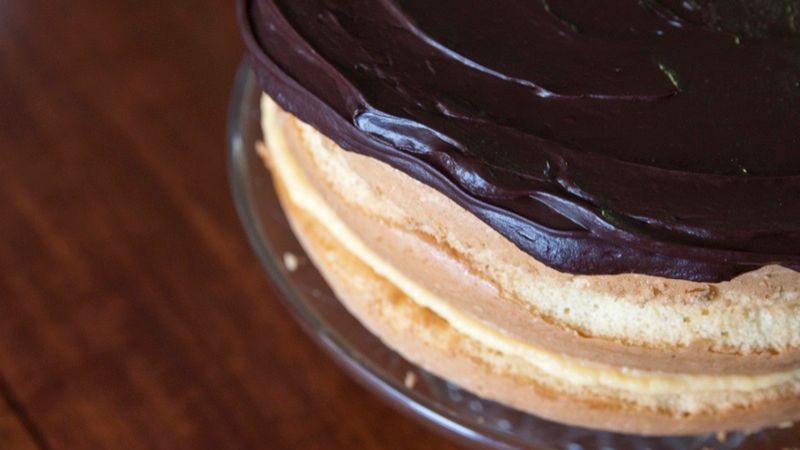 Bostońskie ciasto z kremem