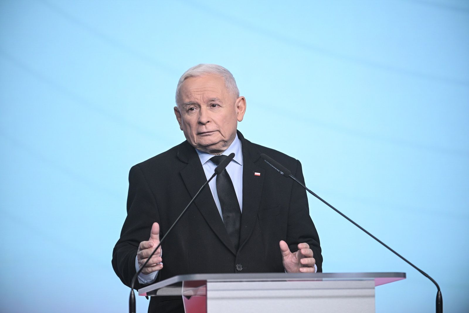Kaczyński nie potrafił się powstrzymać. Tak dziękował Dudzie