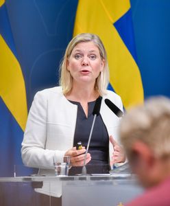 Premier Szwecji zrezygnowała ze stanowiska po kilku godzinach. Była pierwszą kobietą w kraju na tym stanowisku