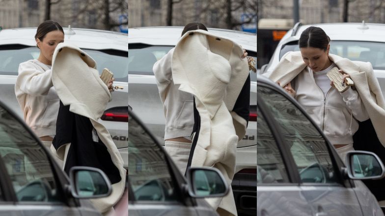 Ciężarna Marina wyskoczyła na miasto w towarzystwie mamy