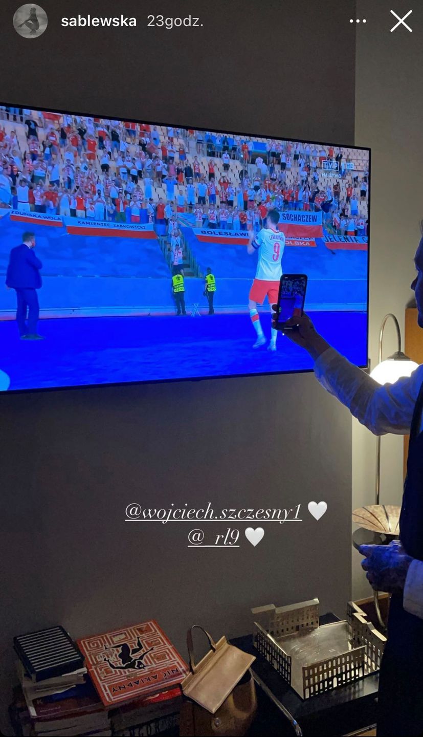 Maja Sablewska oznaczyła Wojciecha Szczęsnego