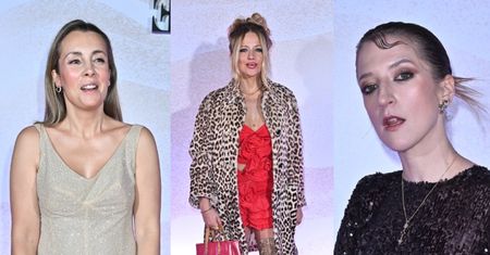 Celebrytki na imprezie "Vogue'a": Jessica Mercedes w drapieżnej panterce, wytworna Karolina Ferenstein-Kraśko, "przylizana" Lara Gessler (ZDJĘCIA)