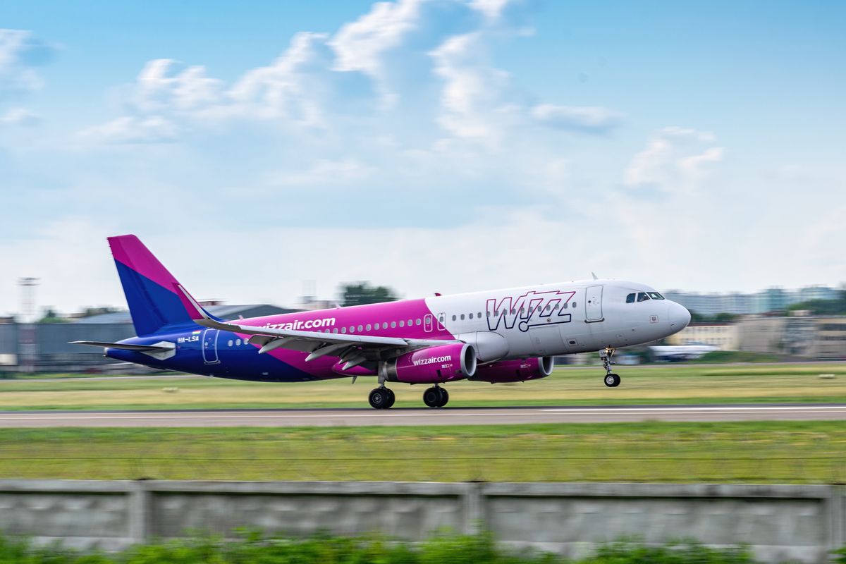 Samolot linii Wizz Air 