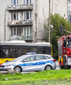 Wypadek na Rydzymińskiej w Warszawie. Są ranni